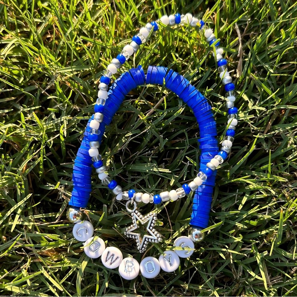 NFL Football Stretchy Bracelets